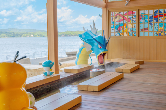 和倉温泉 湯っ足りパーク 足湯施設が【和倉ポケモン足湯】としてリニューアルオープン!