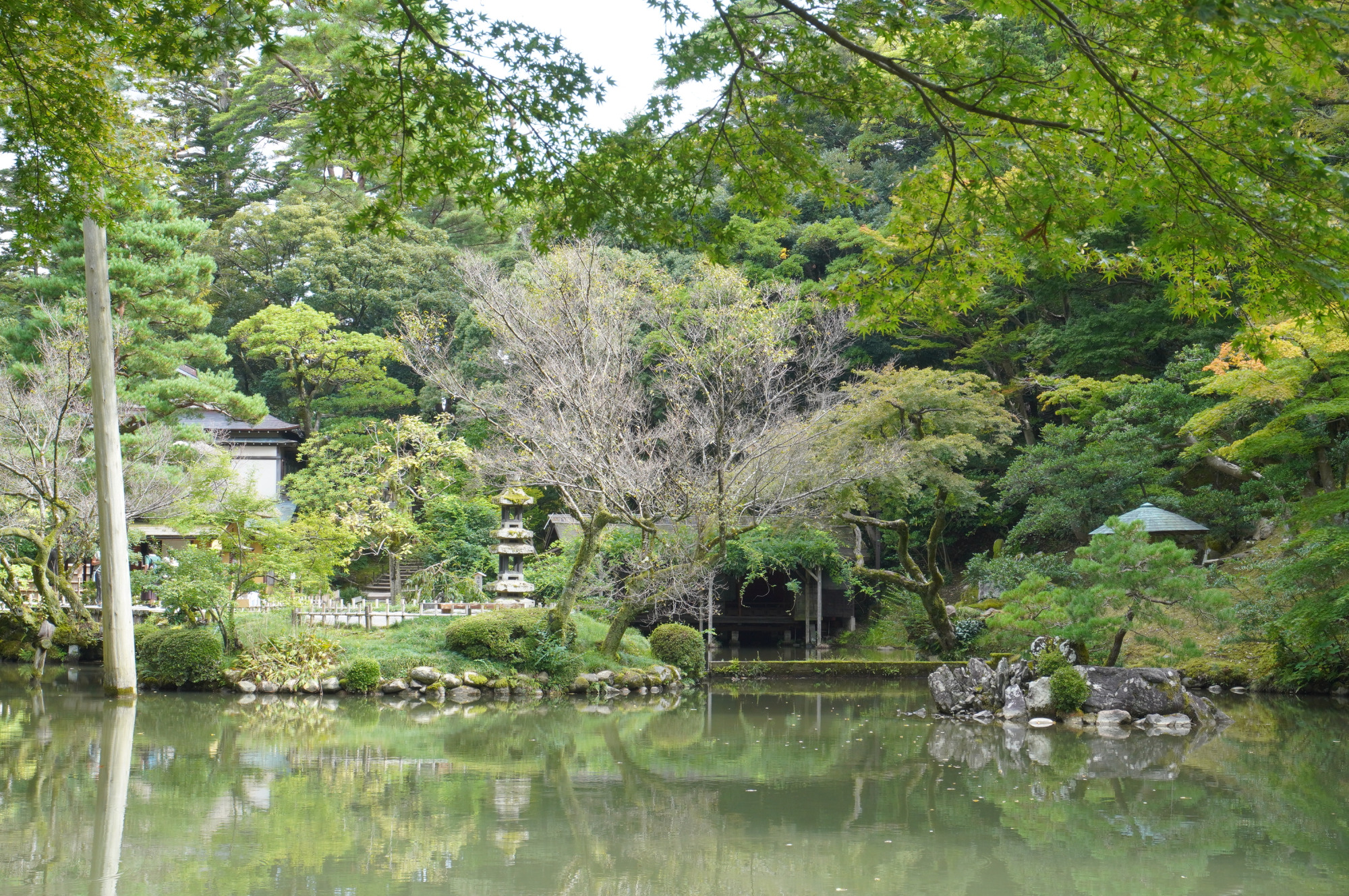 現在の瓢池（ひさごいけ）