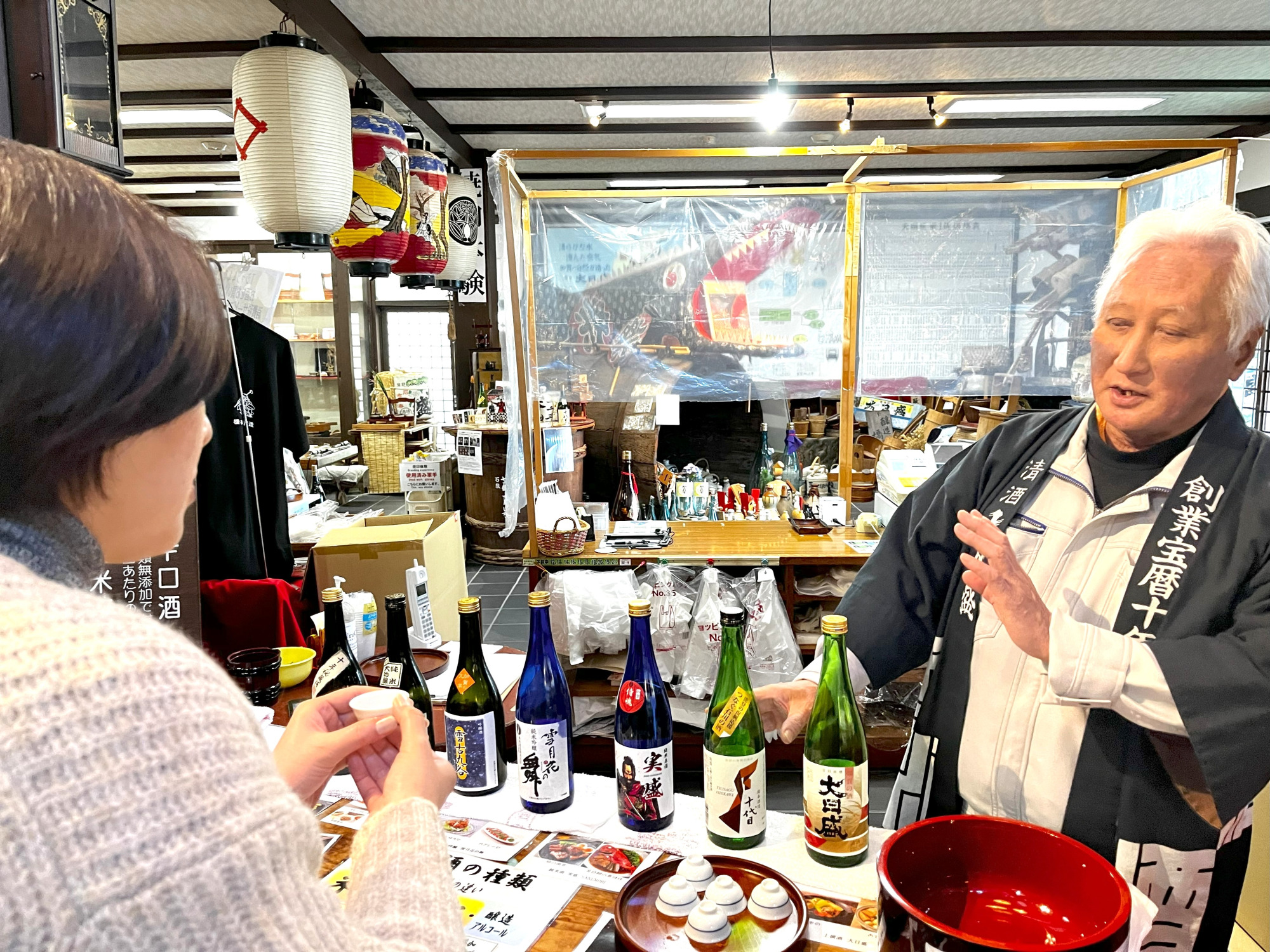 試飲コーナー