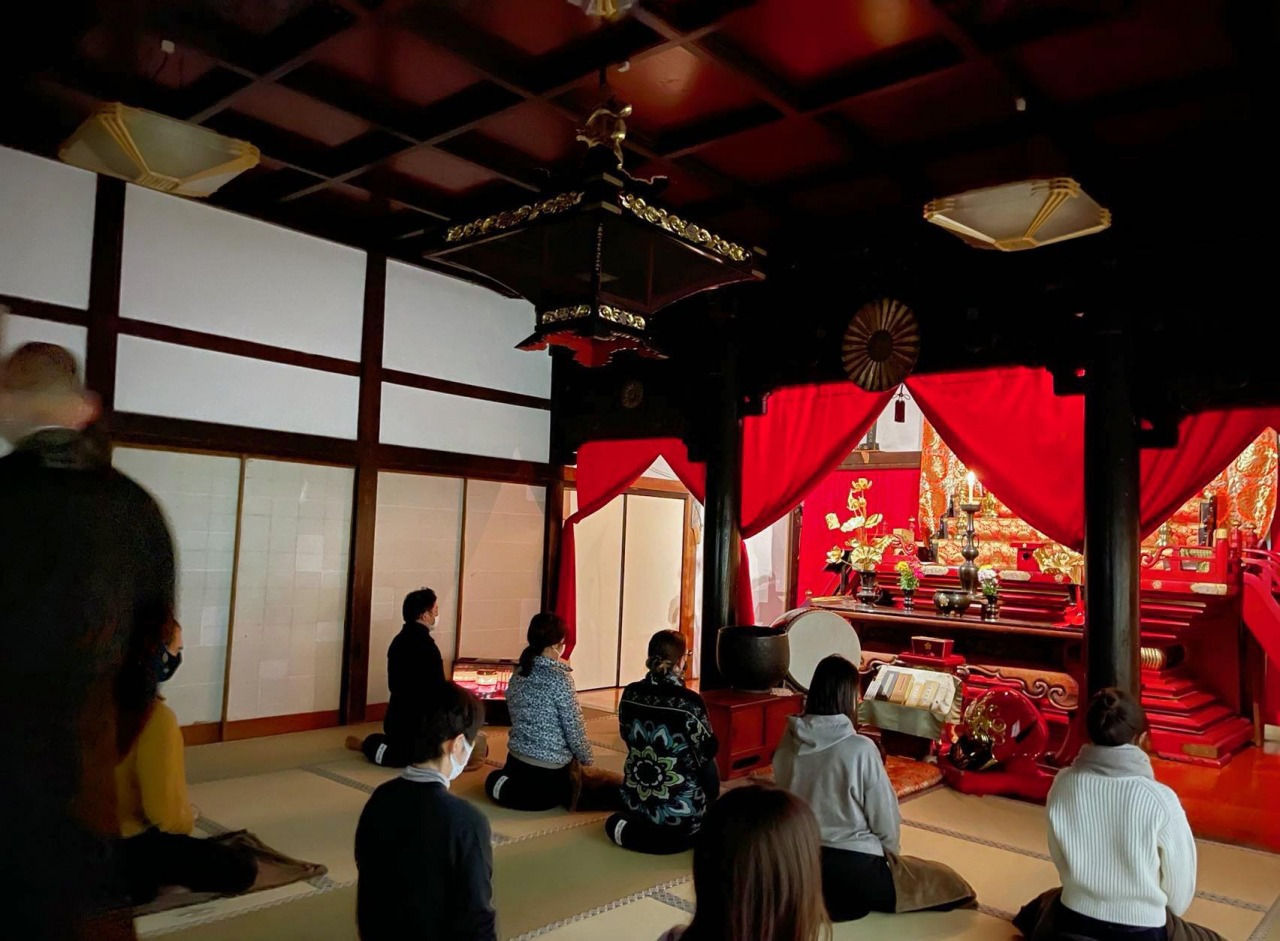 Kanazawa Morning Zazen、心静・朝座禅体験