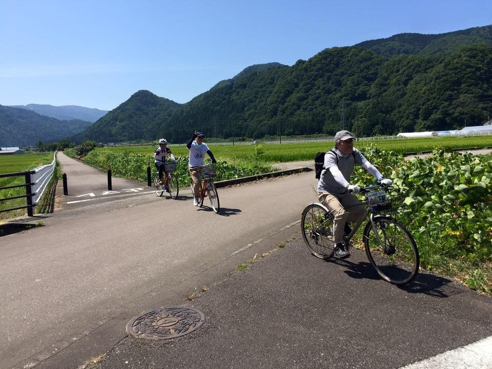 白山手取川ジオサイクリング