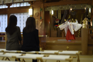 白山比咩神社 昇殿参拝