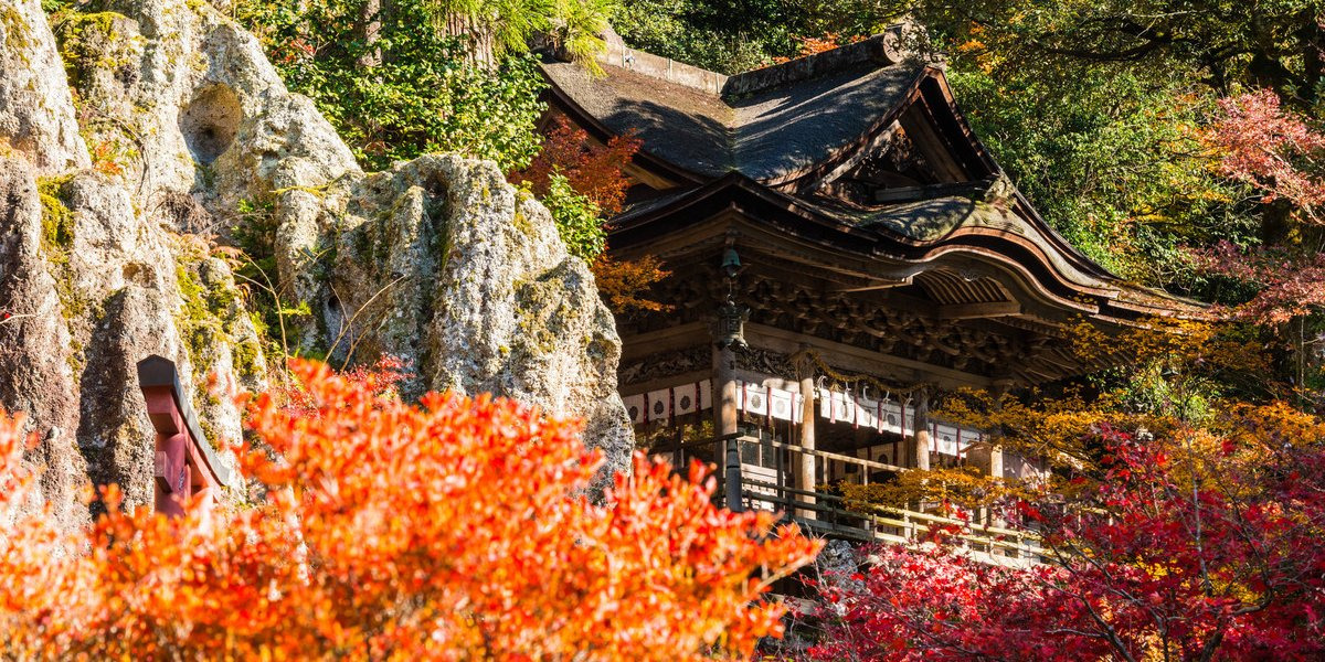 北陸随一の紅葉スポットへ（那谷寺）